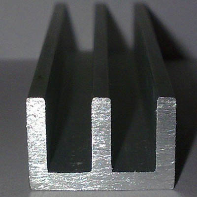 Профиль алюминиевый ш-образный